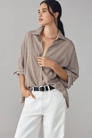 AGOLDE Roux Boxy Buttondown Shirt