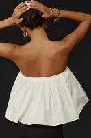 Sunday Brooklyn Strapless Swing Blouse