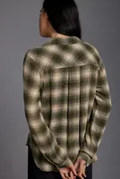 Cloth & Stone Plaid Buttondown Shirt