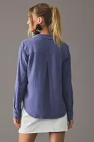 Cloth & Stone Textured Buttondown Shirt