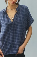 Cloth & Stone Short-Sleeve Pullover Top