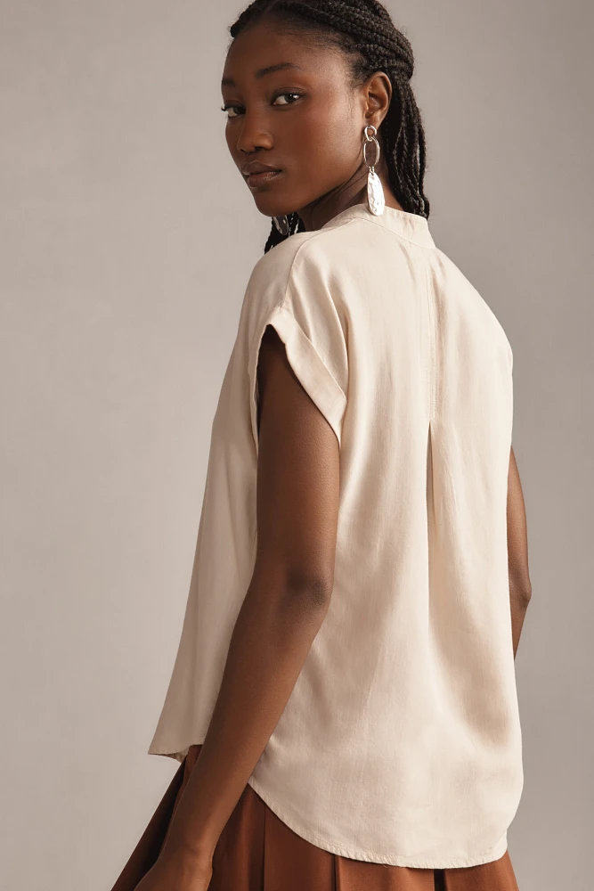 Cloth & Stone Short-Sleeve Blouse
