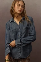 Cloth & Stone Denim Buttondown Shirt