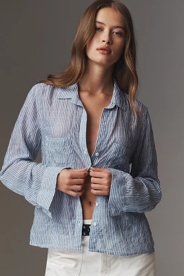 Cloth & Stone Striped Buttondown Shirt