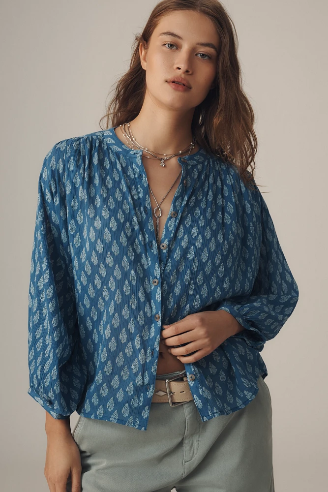 The Sidney Batwing Blouse by Pilcro: Shrunken Edition