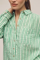 The Hadley Relaxed Buttondown Shirt by Pilcro​: Striped Edition