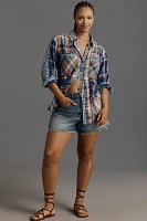 The Hadley Relaxed Buttondown Shirt by Pilcro​: Mixed Print Edition