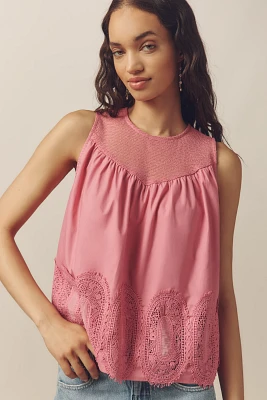 The Iris Poplin Blouse by En Elly: Tank Top Edition