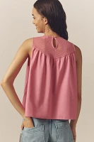 The Iris Poplin Blouse by En Elly: Tank Top Edition