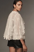 Forever That Girl Sheer Lace Capelet