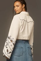 Let Me Be Eyelet Long-Sleeve Blouse