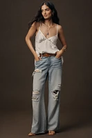 Let Me Be Longline Lace Cami
