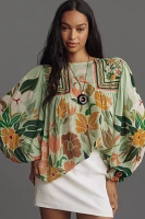 Bl-nk Miranda Peasant Blouse