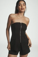 By Anthropologie Front-Zip Tank Top
