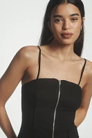 By Anthropologie Front-Zip Tank Top