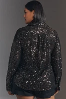 The Remie Sequin Buttondown