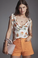 ASTR The Label Allexina Cowl-Neck Tank Top
