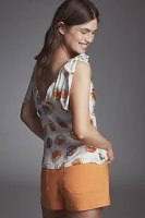 ASTR The Label Allexina Cowl-Neck Tank Top