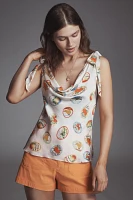 ASTR The Label Allexina Cowl-Neck Tank Top
