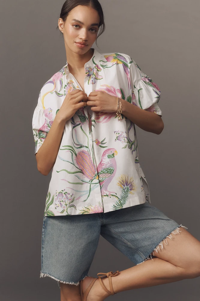 Banjanan Ivy Short-Sleeve Blouse
