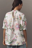 Banjanan Ivy Short-Sleeve Blouse