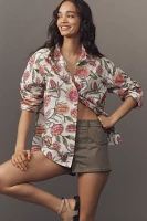 Banjanan Charlotte Long-Sleeve Buttondown Shirt