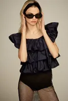 Maeve Tiered Ruffled Top