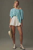 By Anthropologie Gauzy Swing Top