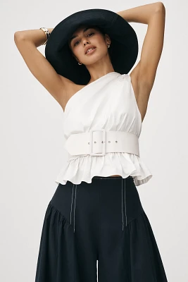 For Love & Lemons Quinne Belted Top
