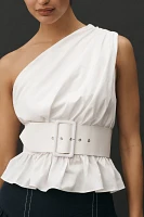 For Love & Lemons Quinne Belted Top
