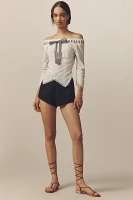 For Love & Lemons Rosie Ribbon Top