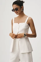 Derek Lam 10 Crosby Nova Vest Top
