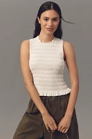 Pistola Phoebe Smocked Tank Top