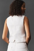 Pistola Vero Cropped Denim Vest