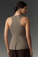 By Anthropologie Single-Breasted Vest