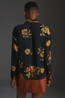 The Tavi Buttondown Blouse by Pilcro