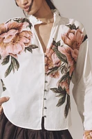 The Tavi Buttondown Blouse by Pilcro