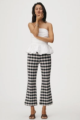 Maeve Strapless Drop-Waist Bubble Top