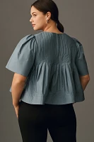 Mare Short-Sleeve Swing Top