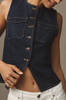 Mare Tailored Denim Vest