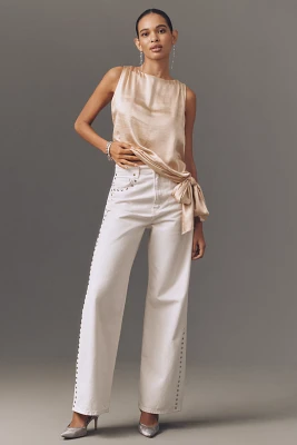 Mare Sleeveless Silky Top
