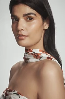 Mare Strapless Scarf Top