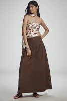 Mare Strapless Scarf Top
