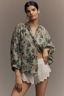 The Sidney Batwing Blouse by Pilcro