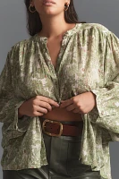 The Sidney Batwing Blouse by Pilcro