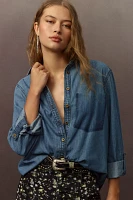 Pilcro Denim Buttondown Shirt