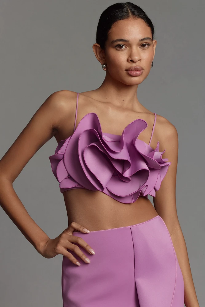 Acler Underwood Rosette Bustier Top