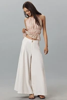 En Saison Geraldine Halter Peplum Top