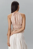 En Saison Geraldine Halter Peplum Top