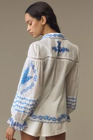 Farm Rio Embroidered Blouse